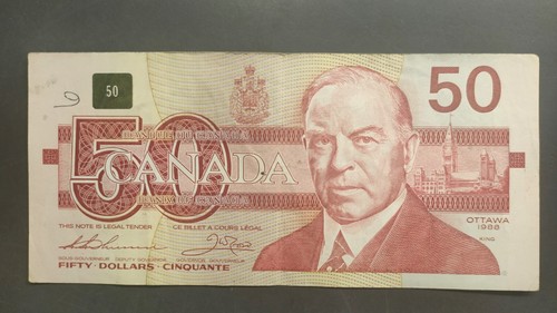 Banconota bank canada 1988 - bank,