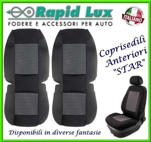 Coppia fodere coprisedili