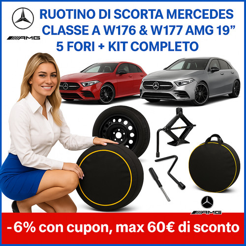 Ruotino scorta mercedes - ruotino, di