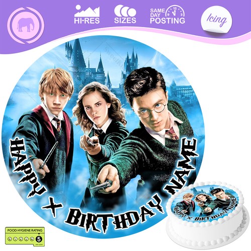 Harry potter cake - harry, topper