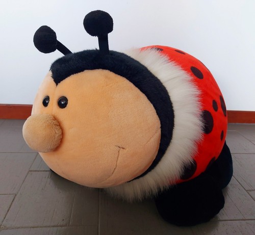 Coccinella peluche gigante xxl - peluche,
