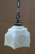 🟡 LAMPADARIO LIBERTY ART NOUVEAU EPOCA 1920/30-M-1293