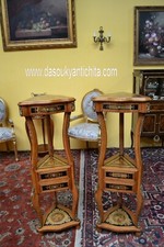 Coppia di alzate-colonne con