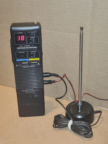 Radio shack vintage realistico - vintage,