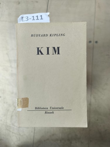 Kim rudyard kipling bur - kipling,