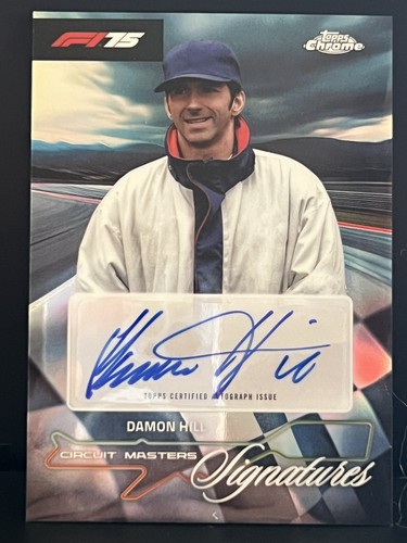 2025 topps chrome damon - chrome, f1