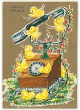 1969 telefono d'epoca pulcini
