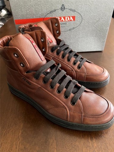 Sneakers alte prada saffiano - alte,
