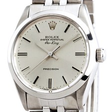 Rolex Air King Mens Stainless