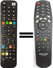 Telecomando gia' programmato per decoder UNITED