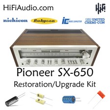 Pioneer SX-650 condensatore
