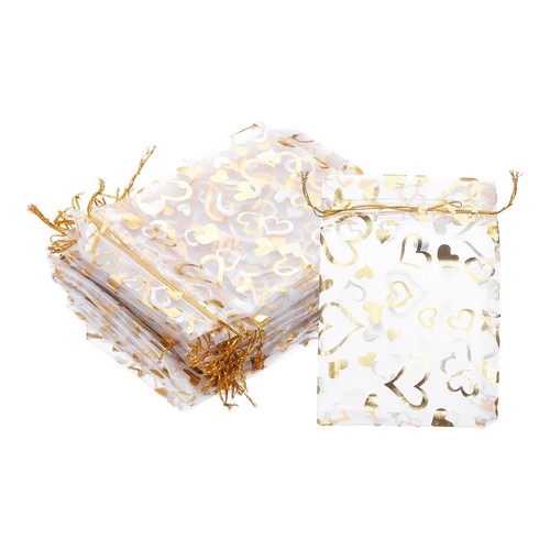 100 pezzi sacchetti organza - 100,
