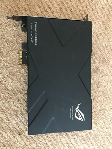 Asus thunderbolt xonar pci - thunderbolt,