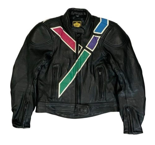 Giacca moto biker vintage anni - vintage,