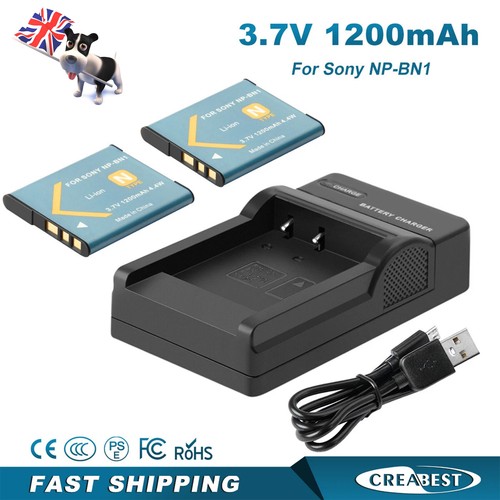 Pezzi bn1 batteria e - 2, np-bn1