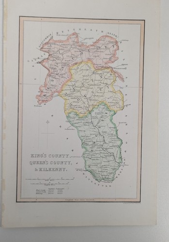 Mappa kilkenny atlas - kilkenny,