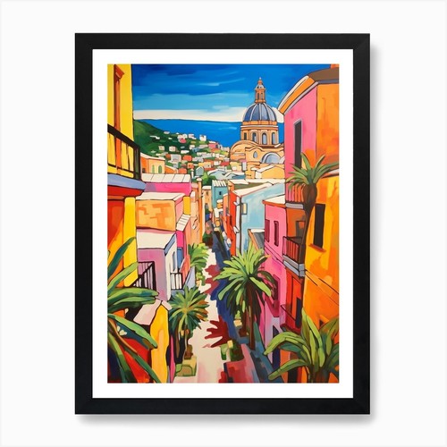 Quadro napoli italia dipinti - quadro,