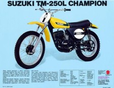 Kit plastica Suzuki TM 250