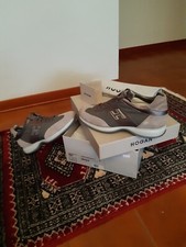 hogan uomo usate, grigie, taglia 40 in ottime condizioni, con scatola