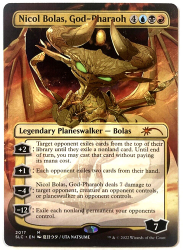 Secret lair nicol bolas - secret,
