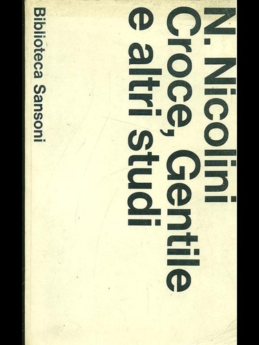 Croce gentile altri studi - gentile,