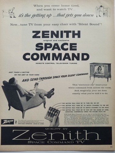 Comando spaziale zenith - tv,