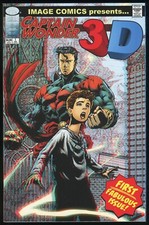 Captain wonder fumetto - fumetto, 3d