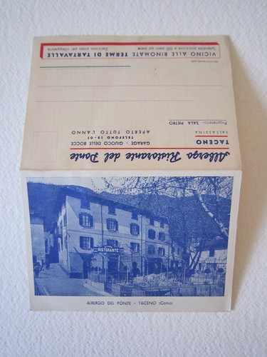 Cartolina locale anni 50 - anni, '50