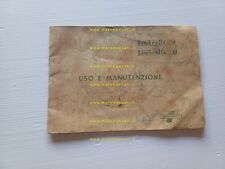 Innocenti Lambretta 125 D - LD 1951 manuale uso manutenzione libretto originale