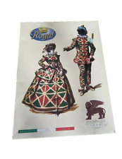ROYAL Il Carnevale di Venezia Costume Biancaneve taglia 1 per Bimba Vintage S