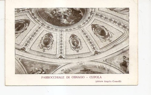 Antica cartolina osnago la - antica,