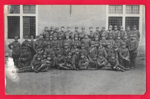 Militari ww1 fotocartolina - -,