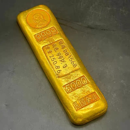 Lingotto oro artigianale 1pz