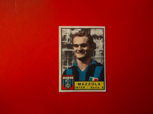 Figurina mazzola album - figurina,