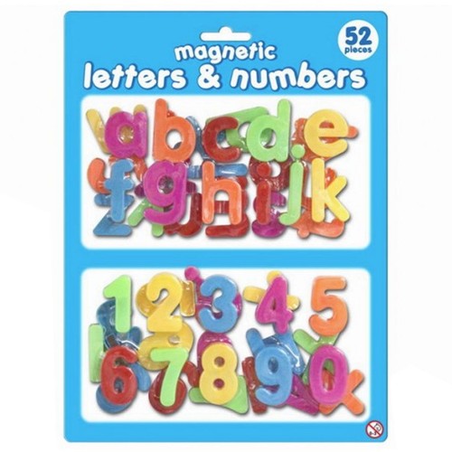 Lettere numeri magnetici - e,