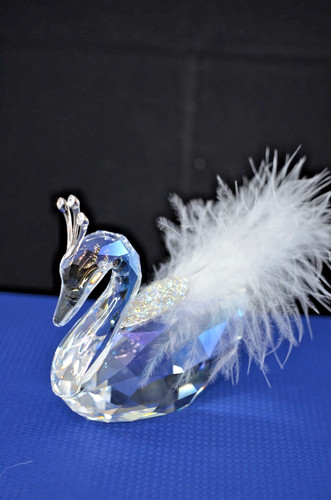 Swarovski crystal winter swan - winter,