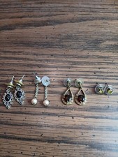 4 Sets Women Earrings