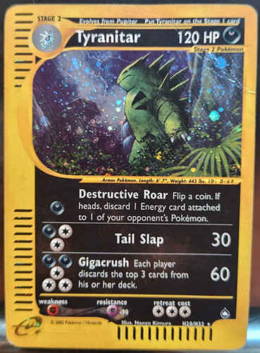 Tyranitar expedition h28 - expedition, h28/h32