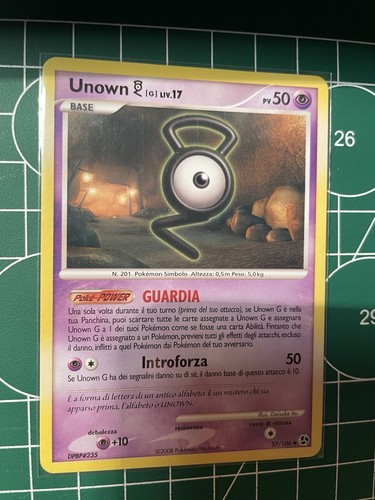 Unown 106 diamante - unown, 57/106