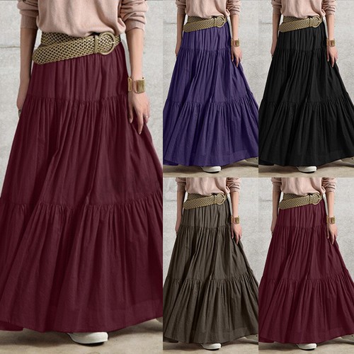 Gonna donna cotone - , maxi
