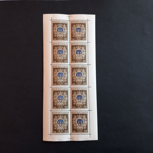 San marino 1945 minifoglio - marino,