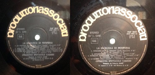 Disco giri orchestra - 33,