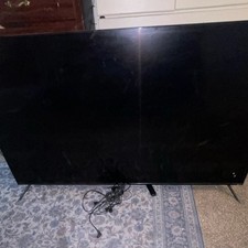 Black LED Flat Screen TV with