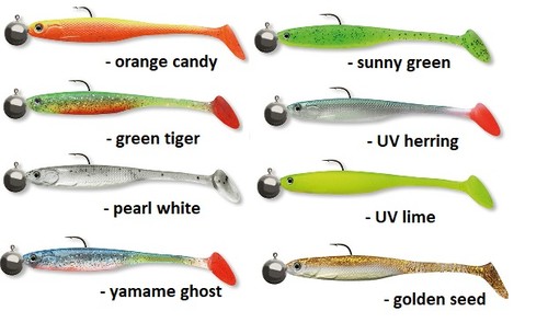 Daiwa action fin shad - fin, rtf