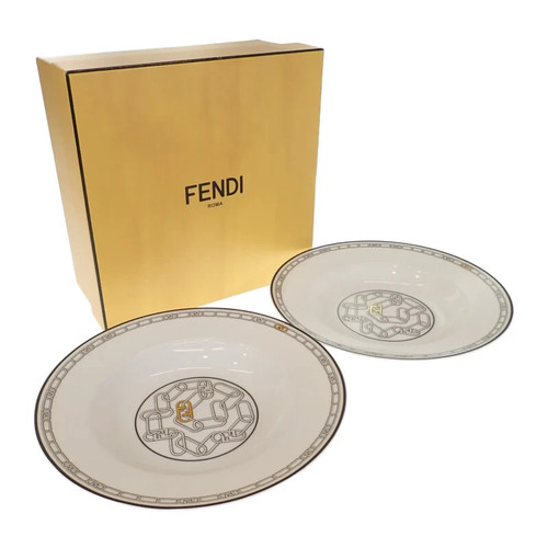 Fendi lock set piatti - fendi,