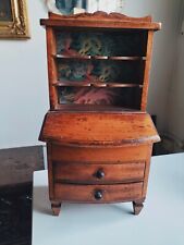 Mobile miniatura secretaire cassettone  PORTAGIOIE PORTA GIOIELLI scrigno