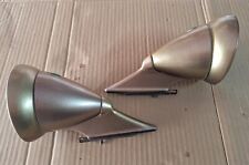 Coppia Specchio retrò auto d'epoca vintage car mirror rotondo 