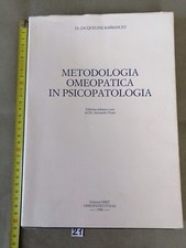 Metodologia Omeopatica In Psicopatologia Dr. Barbancey