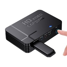 Scheda di acquisizione video AV HDMI registratore giochi registrazione su unità USB linea microfono in loop TV
