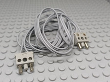 Lego 1x 766c190 Electric Wire 12V 4.5V w two 2-prong connectors 190 Studs Long